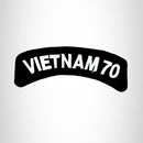 Vietnam 70 American Veterans Small Military Rocker Patch - STURGIS MIDWEST INC.