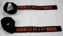 weight lifting straps pair red/black - STURGIS MIDWEST INC.