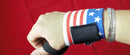 Wrist Support Training Weight Lifting Straps Pair Hand Bar american flag - STURGIS MIDWEST INC.