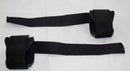 Wrist Support Training Weight Lifting Straps Pair Hand Bar (Black) - STURGIS MIDWEST INC.