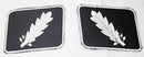 WWII WW2 SS Standartenfuhrer Colonel collar tabs 2 Small Patch Set SB399 - STURGIS MIDWEST INC.