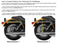 Motorcycle Solo Bag for Chopper Bobber New