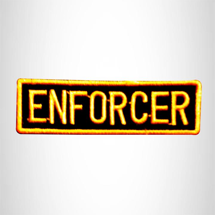 ENFORCER Small Patch Iron on for Vest Jacket SB602